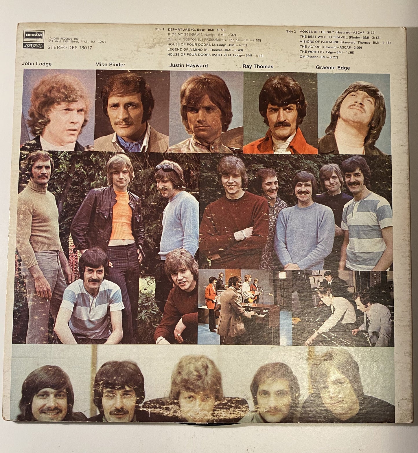 The Moody Blues - In Search of the Lost Chord - 1968 Vinyl