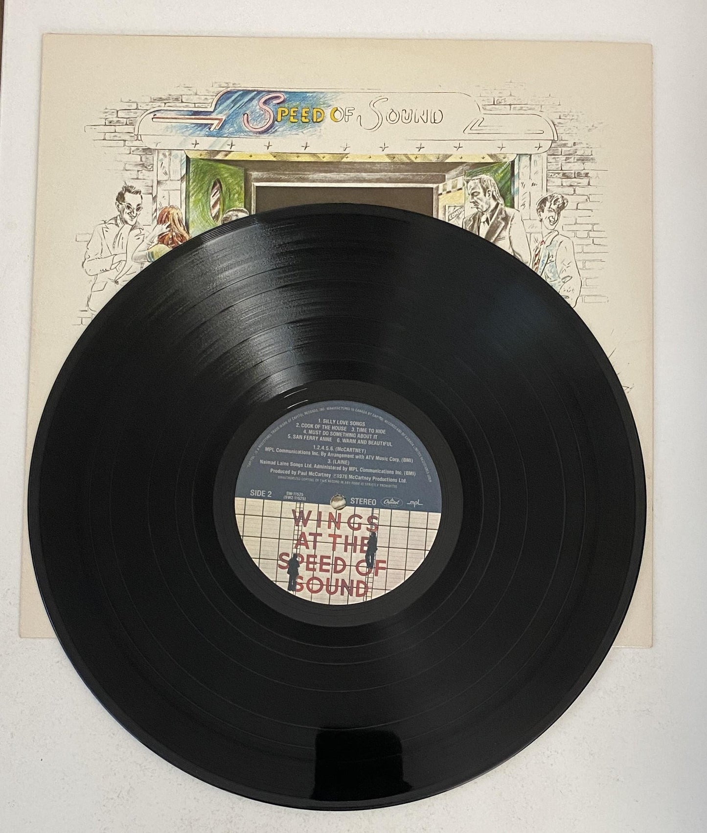 Wings - At The Speed of Sound - 1976 Vinyl LP