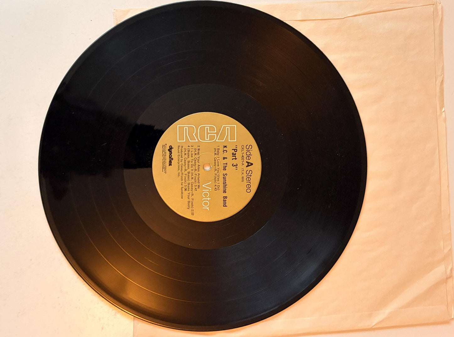 K.C and the Sunshine Band 'Part 3' Released 1976 by RCA