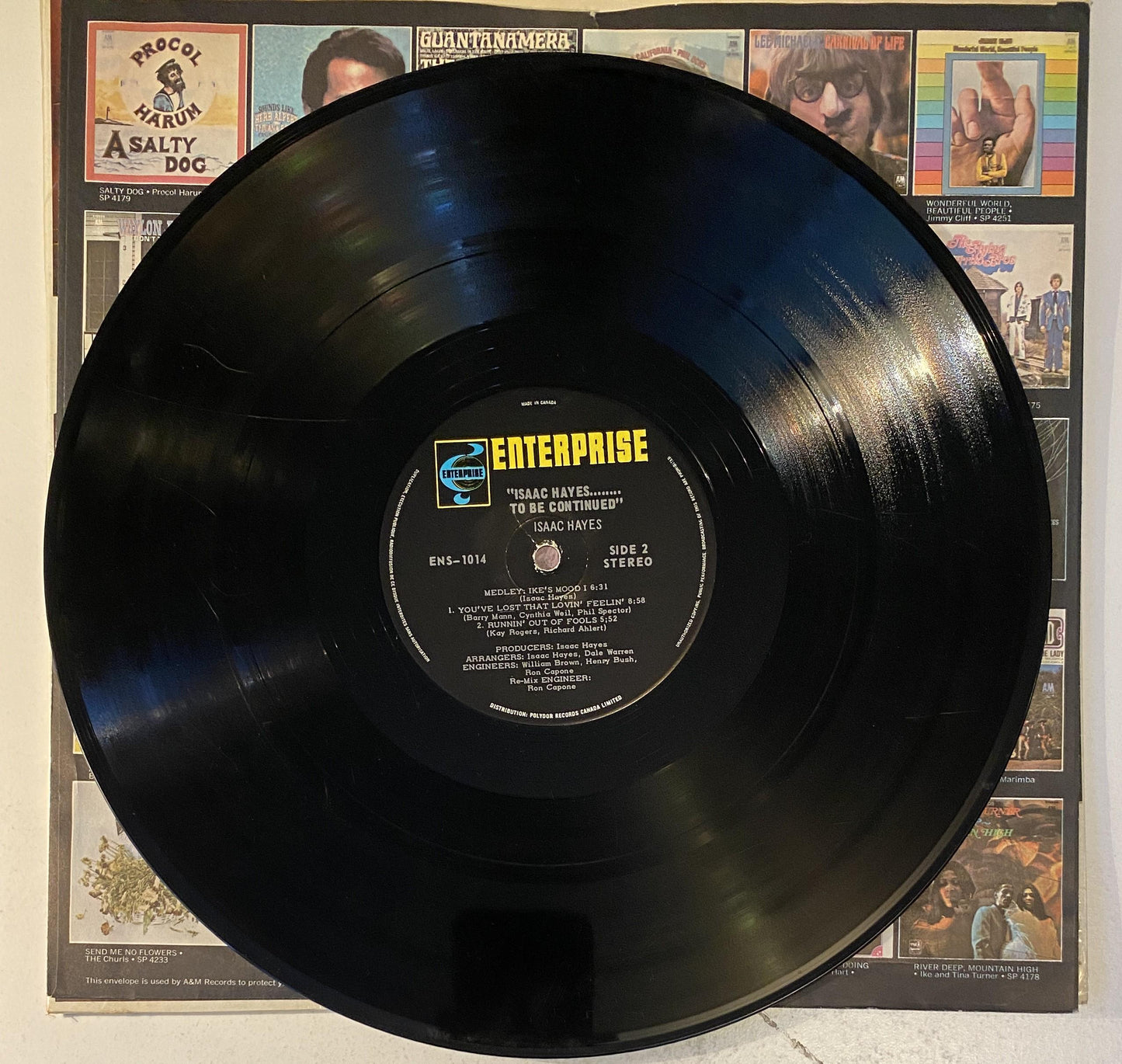 Isaac Hayes - To Be Continued - 1971 Vinyl LP