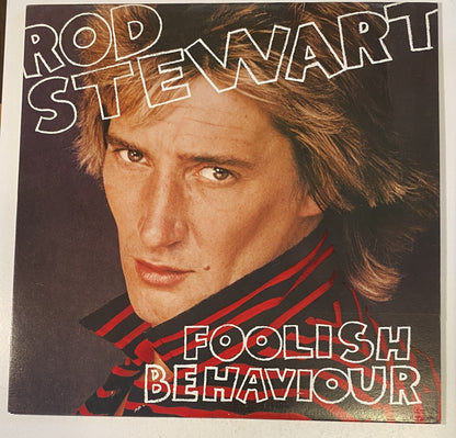 Rod Stewart - Foolish Behavior 1980 Vinyl LP Record