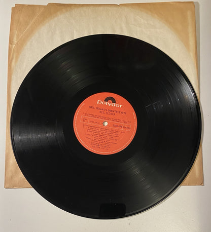 Neil Sedaka's Greatest Hits - 1976 Vinyl LP