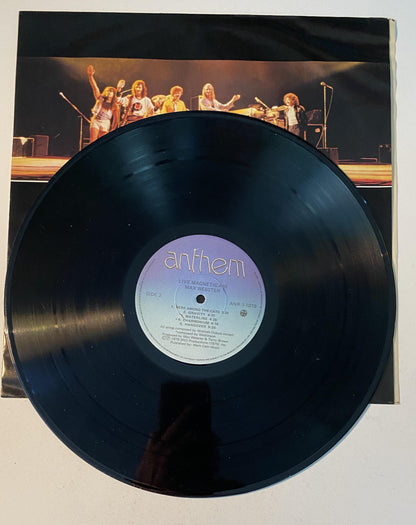Max Webster - Live Magnetic Air 1979 Vinyl LP Record
