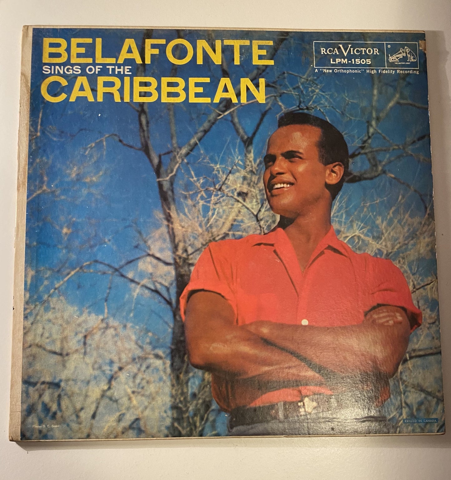Harry Belafonte - Belafonte Sings of the Caribbean Vinyl LP