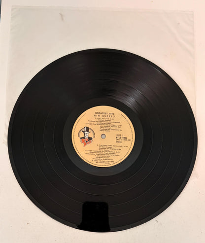 Air Supply Greatest Hits 1983 Vinyl Record