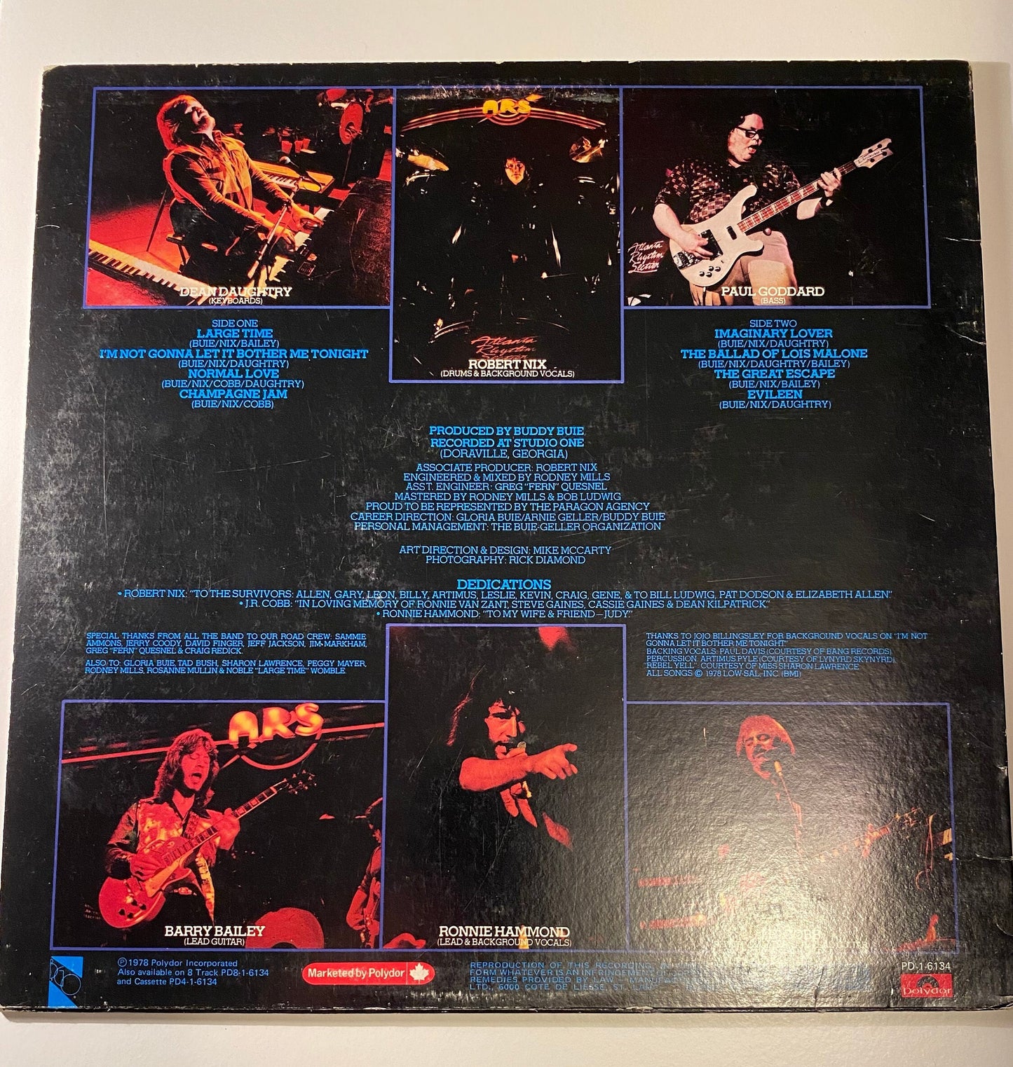 Atlanta Rhythm Section - Champagne Jam - 1978 Vinyl LP