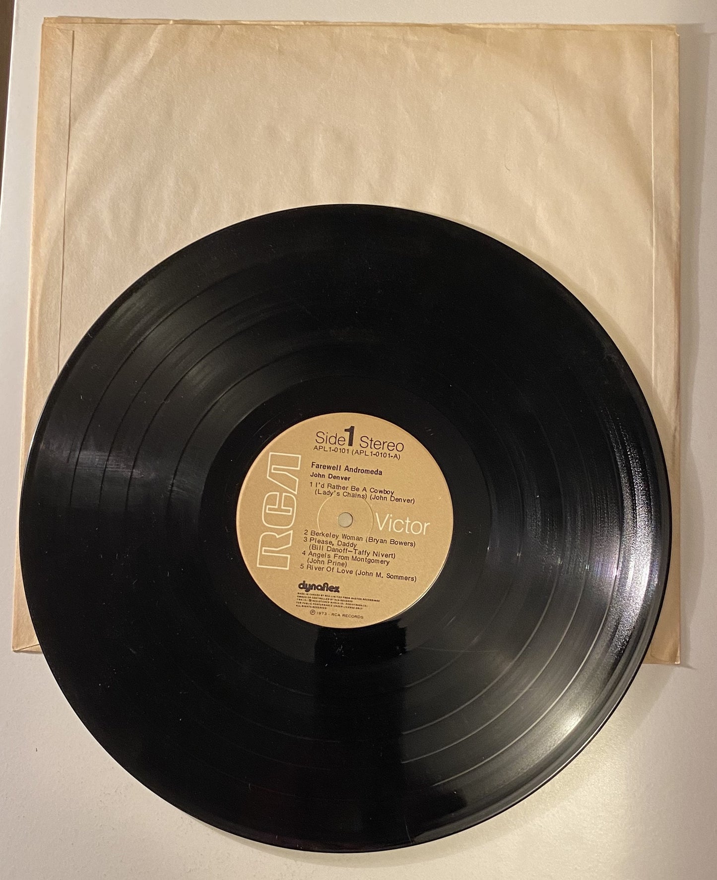John Denver - Farewell Andromeda - 1073 Vinyl LP