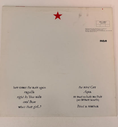 Eurythmics - Touch (Here Comes the Rain Again) 1983 Vinyl Record