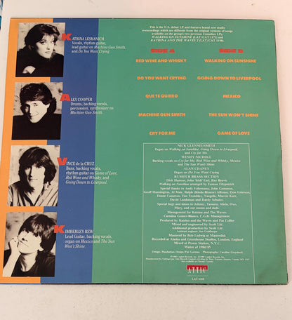 Katrina and the Waves - Self Titled 1985 Vinyl Record