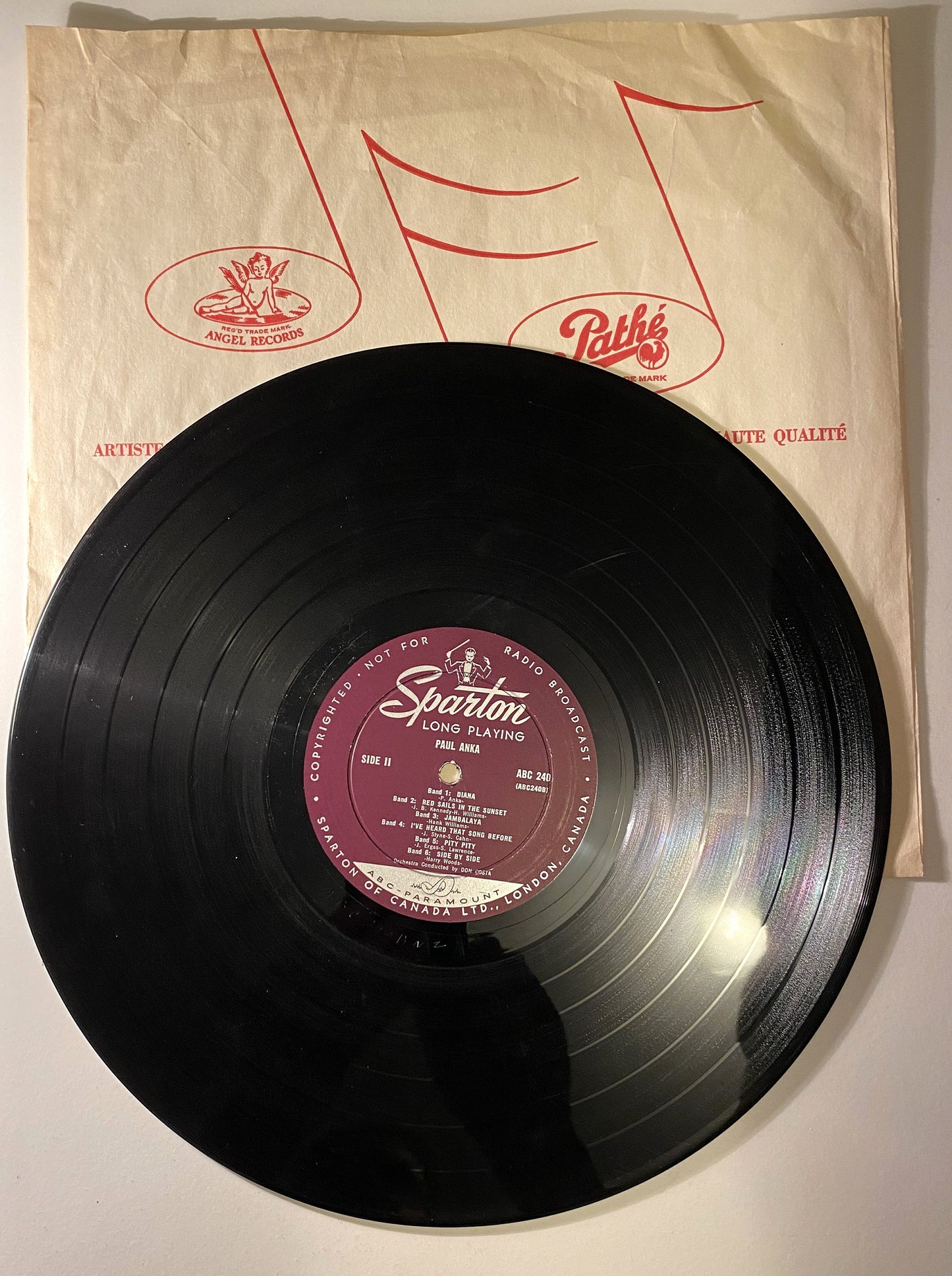 Paul Anka - Paul Anka - 1958 Vinyl LP
