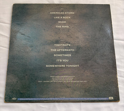Bob Seger & The Silver Bullet Band - Like a Rock 1986 Vinyl Record