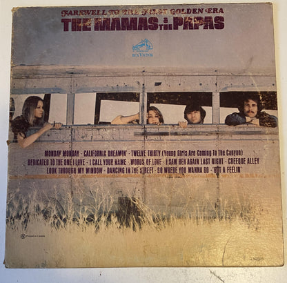 Farewell to the First Golden Era of The Mamas and the Poppas - 1967 Vinyl LP