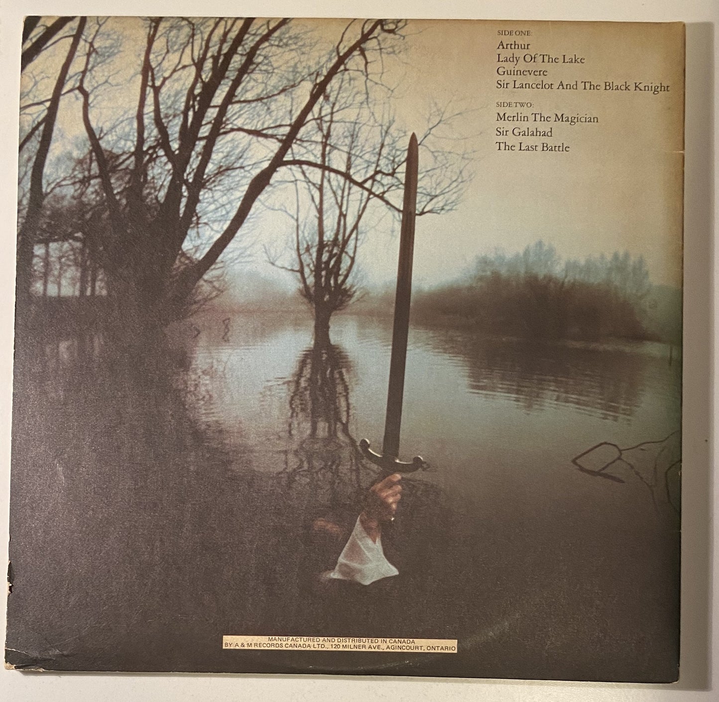 Rick Wakeman - The Myths And Legends Of King Arthur And The Knights Of The Round Table - 1975 Vinyl LP