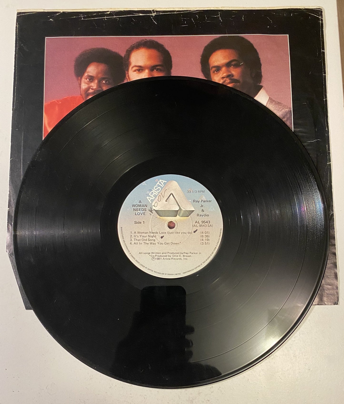 Ray Parker Jr. - A Woman Needs Love - 1981 Vinyl LP Record