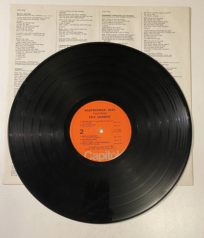 Raspberries – Raspberries' Best - Featuring Eric Carmen 1976 Vinyl LP Record