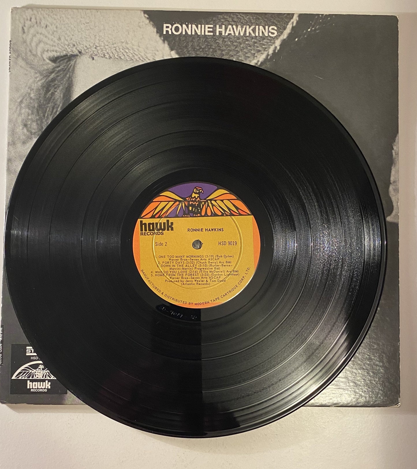 Ronnie Hawkins - 'Ronnie Hawkins' 1970 Vinyl LP