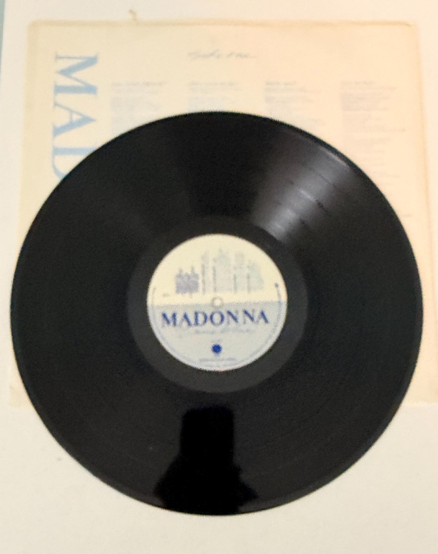 Madonna - True Blue 1986 Vinyl Record
