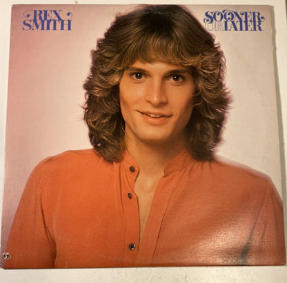 Rex Smith - Sooner or Later 1979 Vinyl LP Record