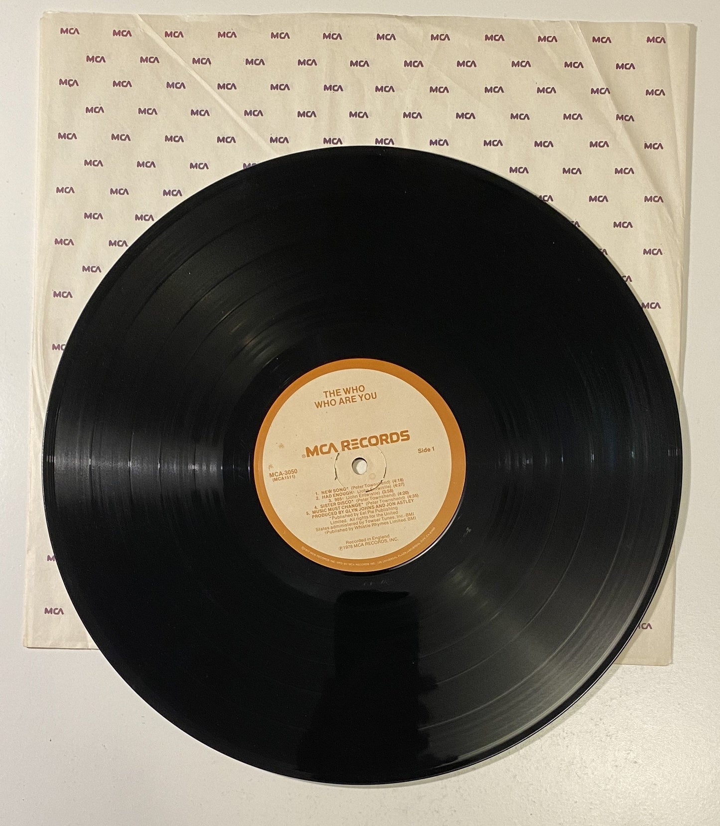 The Who - Who Are You - 1978 Vinyl LP Record