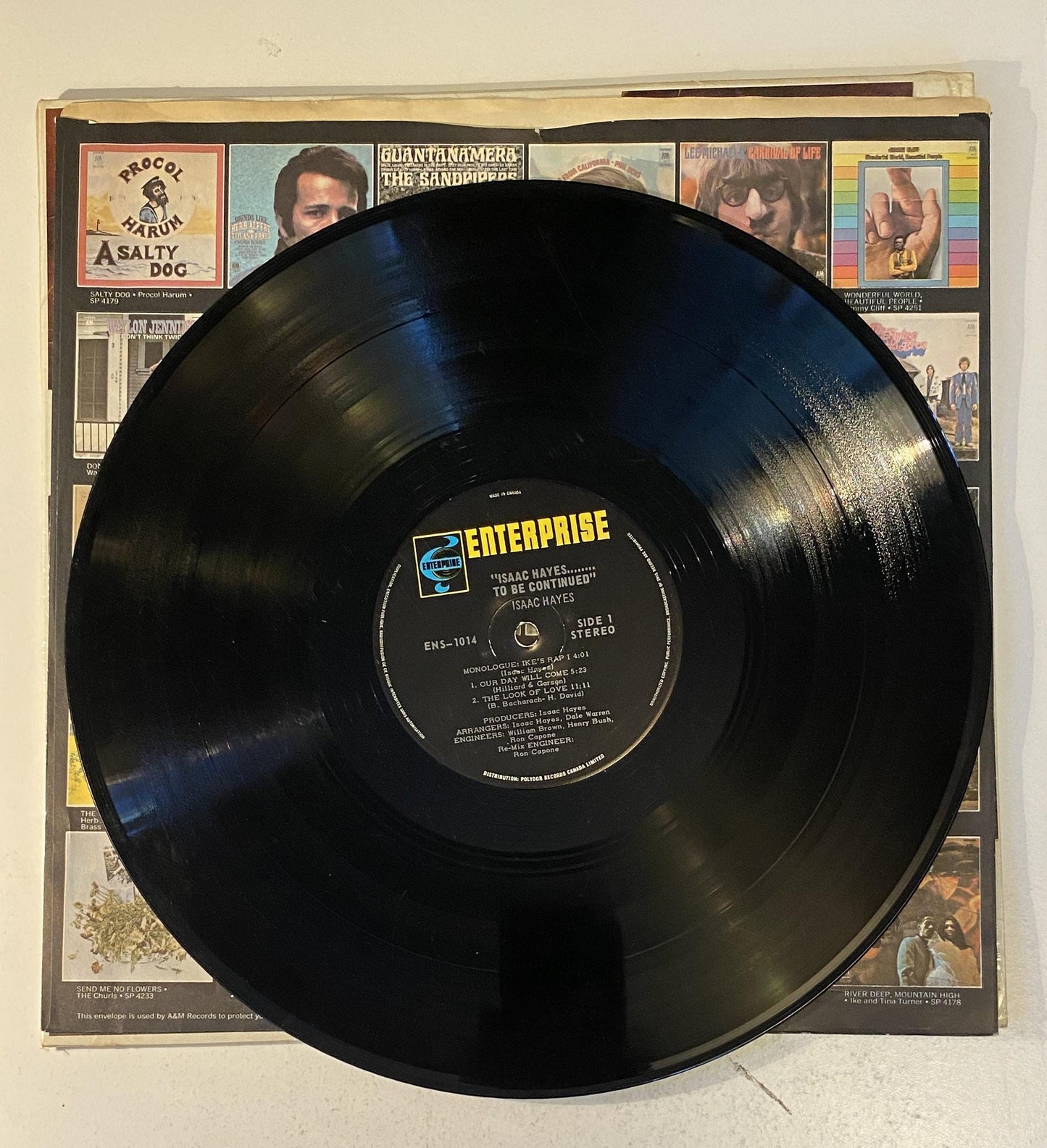 Isaac Hayes - To Be Continued - 1971 Vinyl LP