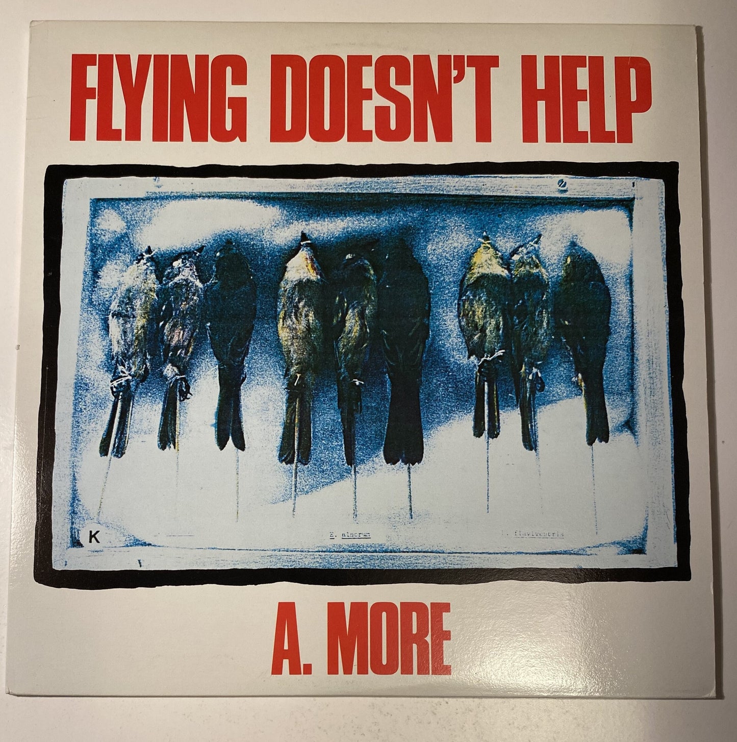 A. More - Flying Doesn't Help - 1981 Vinyl LP Record