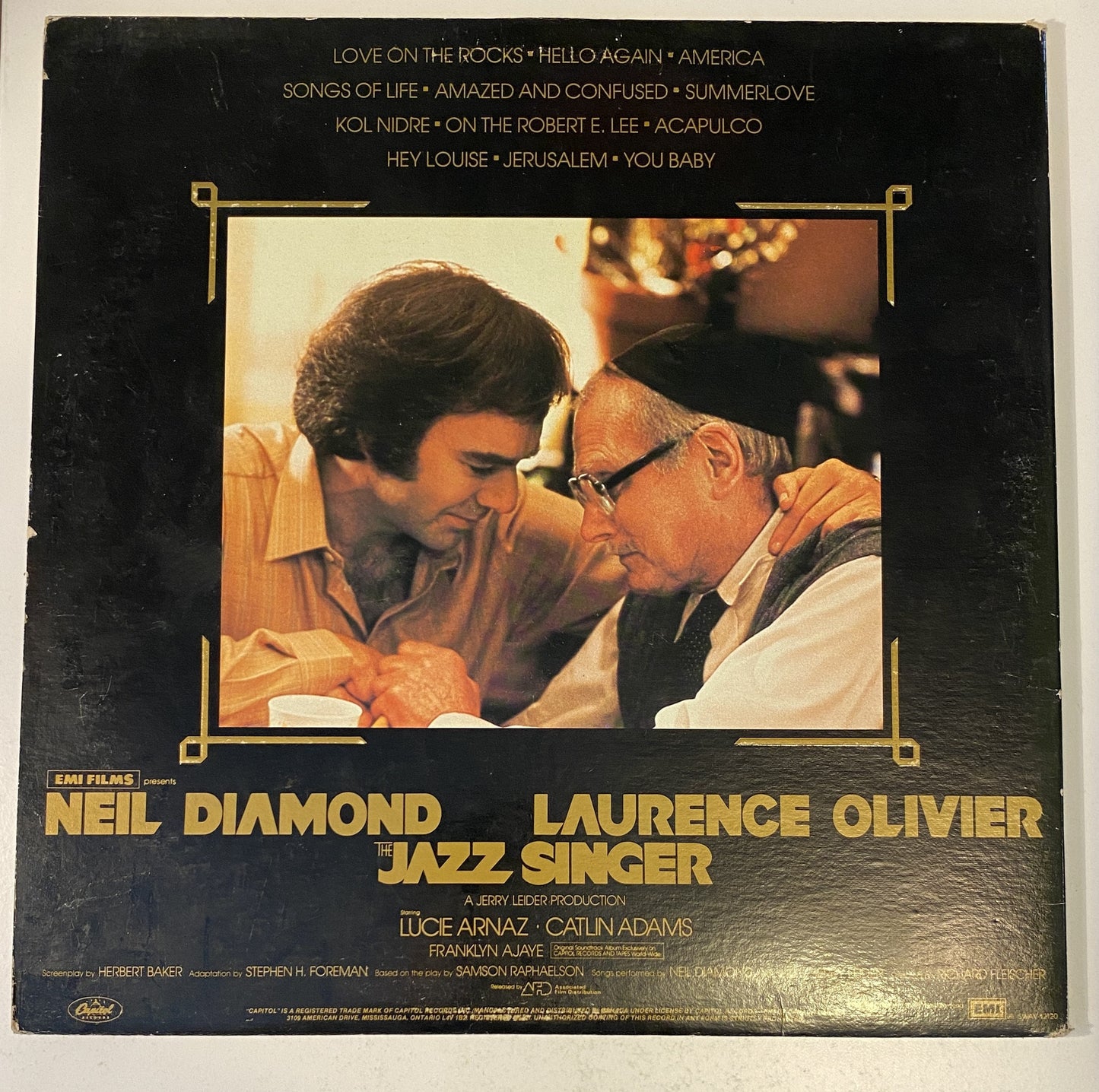 Neil Diamond - The Jazz Singer - 1980 Vinyl LP Record
