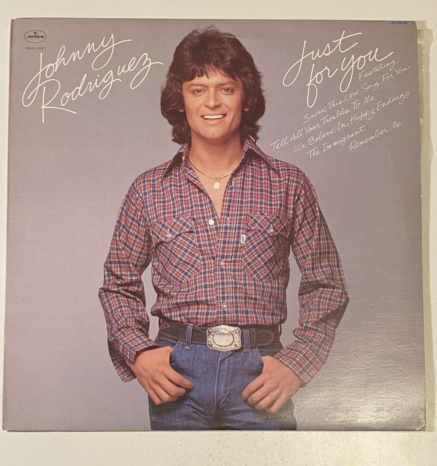 Johnny Rodriguez - Just For You - 1977 Vinyl LP
