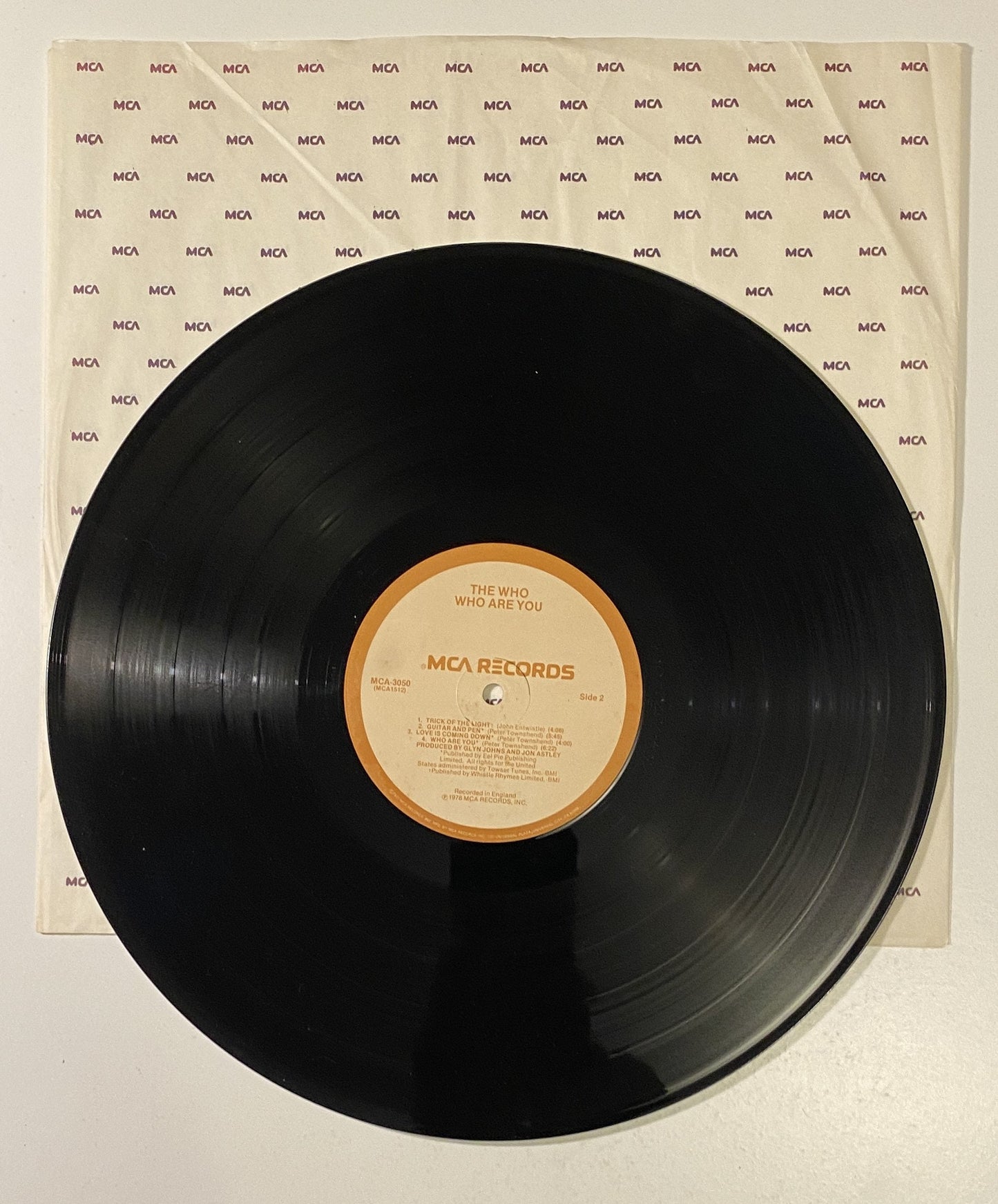 The Who - Who Are You - 1978 Vinyl LP Record