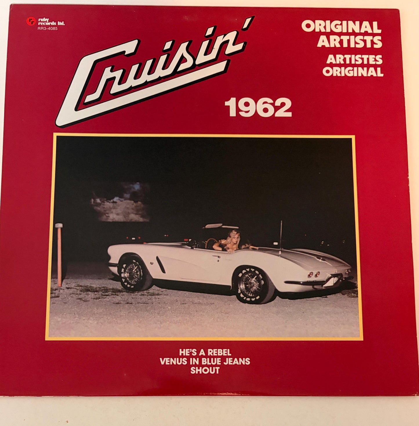 Cruisin 1962 - Original Artists 1981 Vinyl Record
