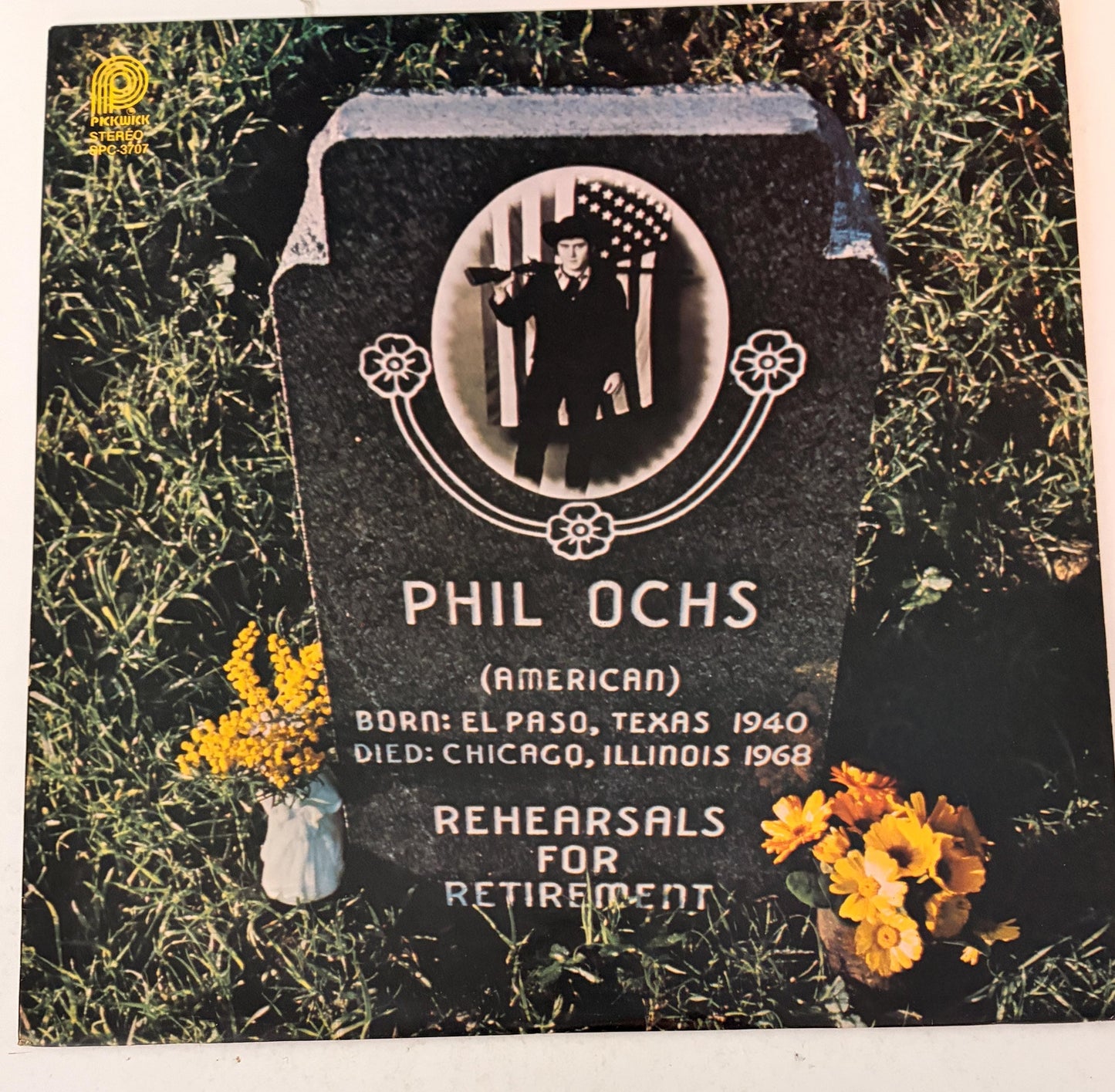 Phil Ochs - Rehearsal for Retirement 1979 Vinyl Record