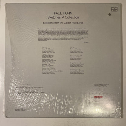 Paul Horn - Sketches: A Collection - 1986 Vinyl LP