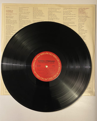 Barbra Streisand - The Broadway Album - 1985 Vinyl LP