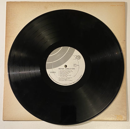 Carole King - Writer - 1970 Vinyl LP - Promotional Copy
