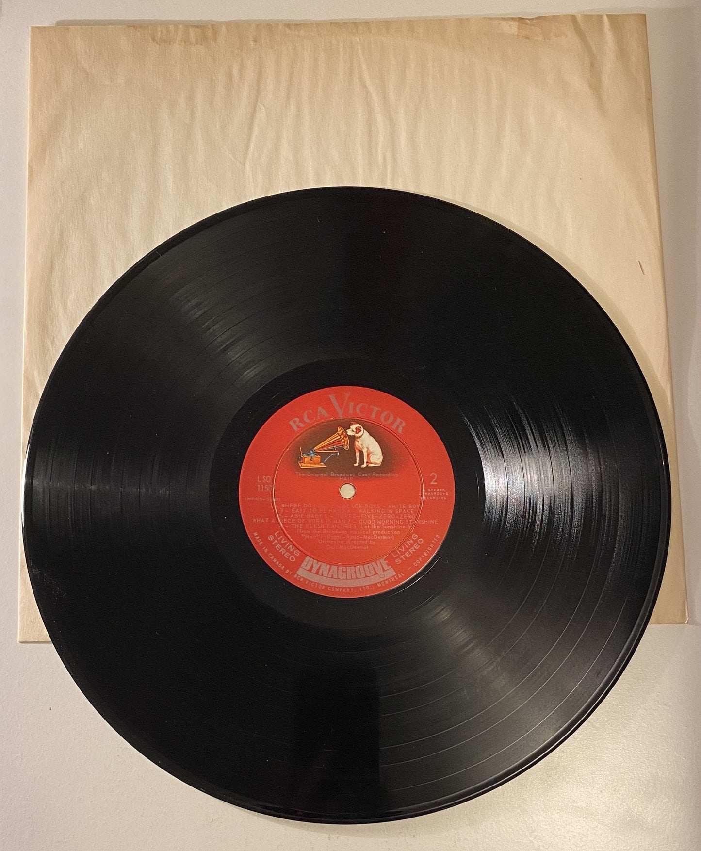 Hair - The American Tribal Love Rock Musical - 1968 Vinyl LP