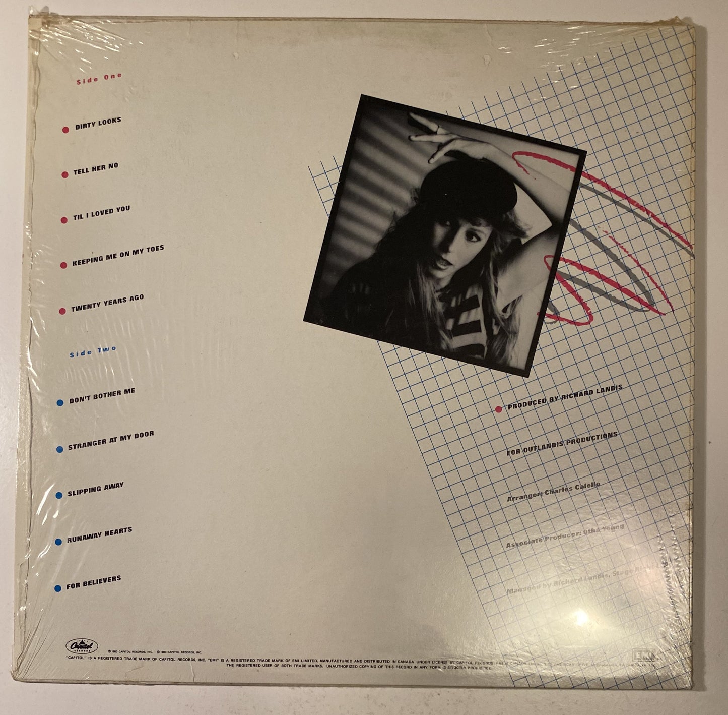 Juice Newton - Dirty Looks - 1983 Vinyl LP