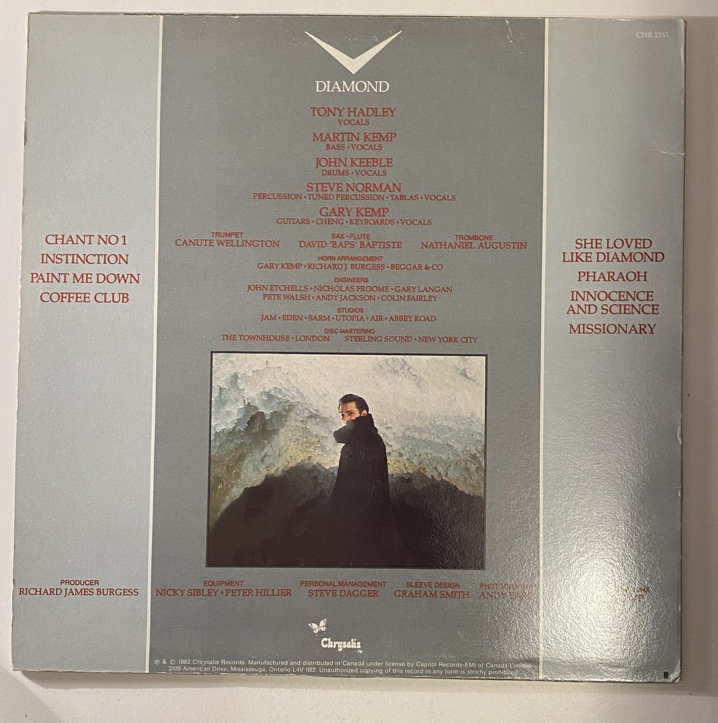 Spandau Ballet - Diamond 1982 Vinyl LP