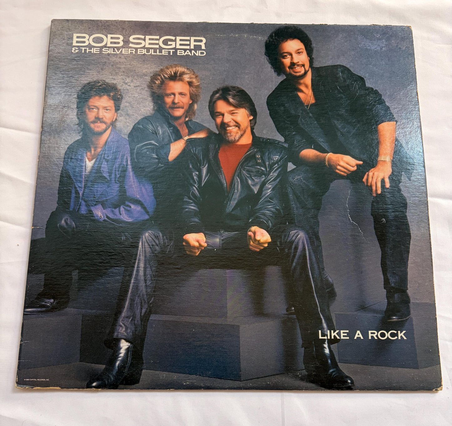 Bob Seger & The Silver Bullet Band - Like a Rock 1986 Vinyl Record