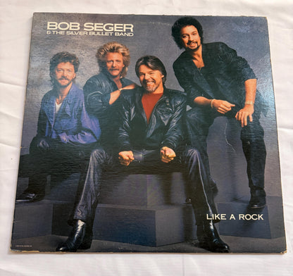 Bob Seger & The Silver Bullet Band - Like a Rock 1986 Vinyl Record