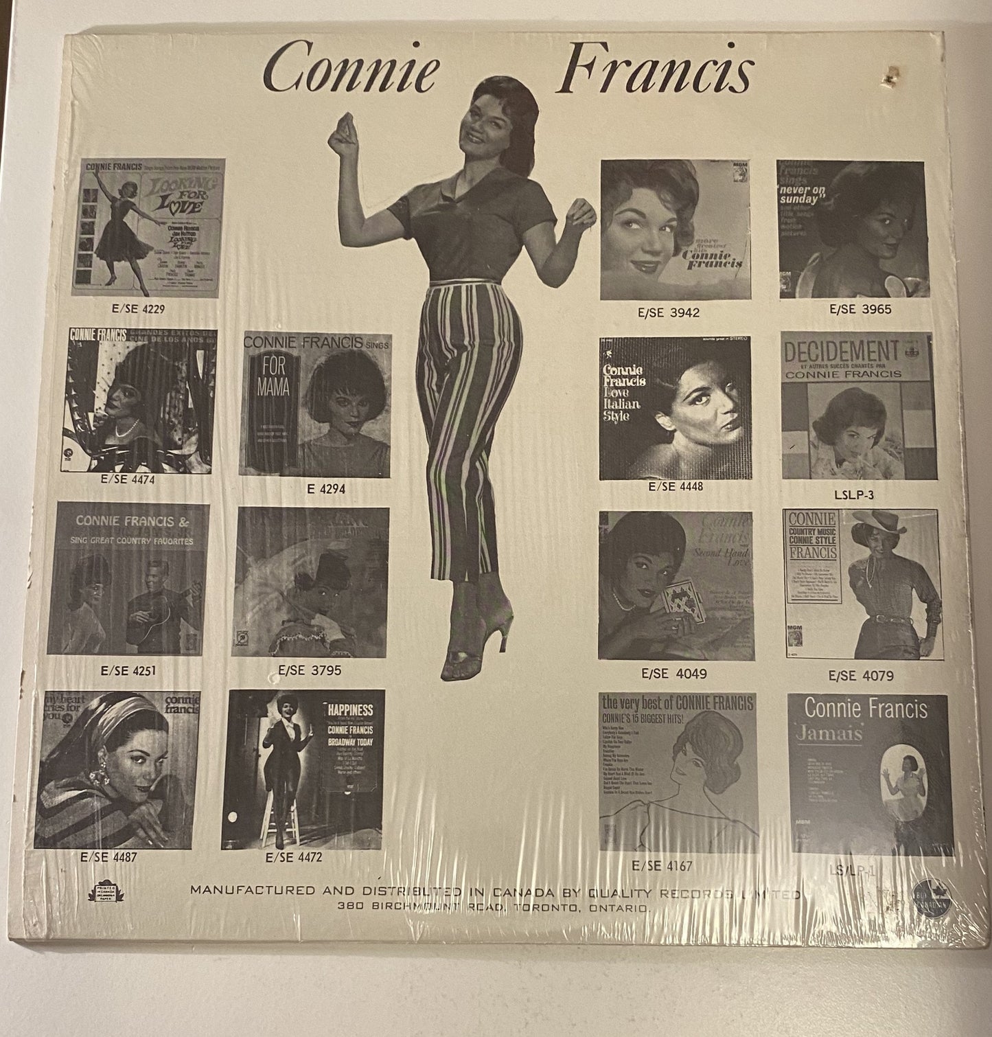 Connie Francis - Jealous Heart - 1966 Vinyl LP