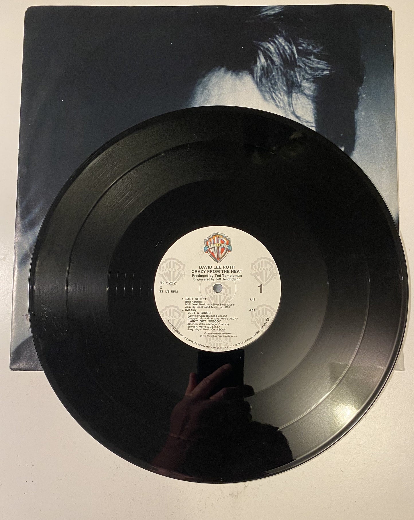 David Lee Roth - Crazy From the Heat - 1985 Vinyl EP