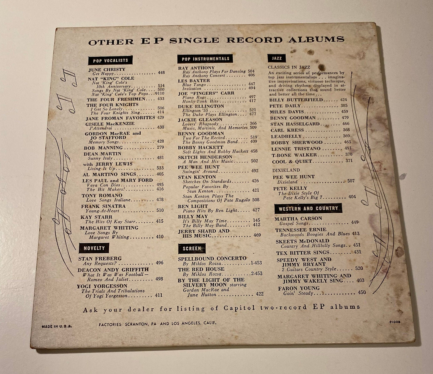 Harry Belafonte - Close Your Eyes 45 RPM Vinyl LP