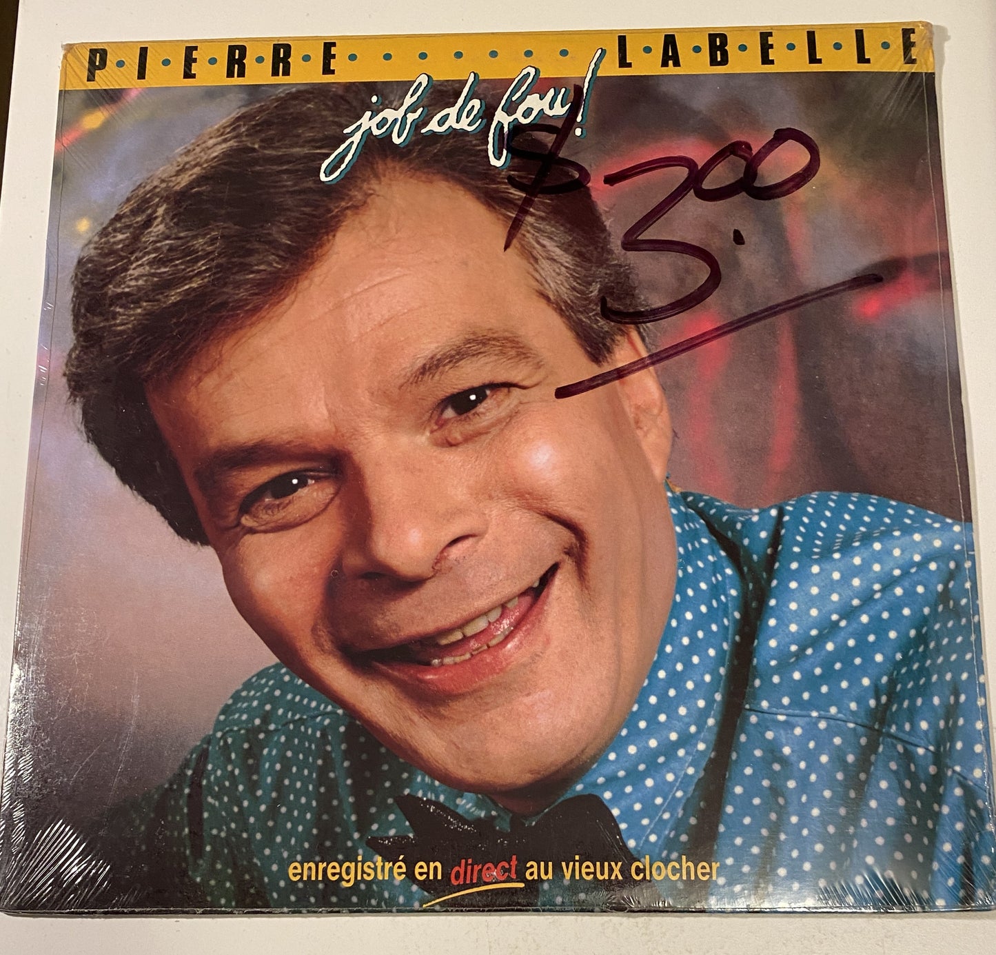 Pierre Labelle Job de Fou 1987 Vinyl SEALED
