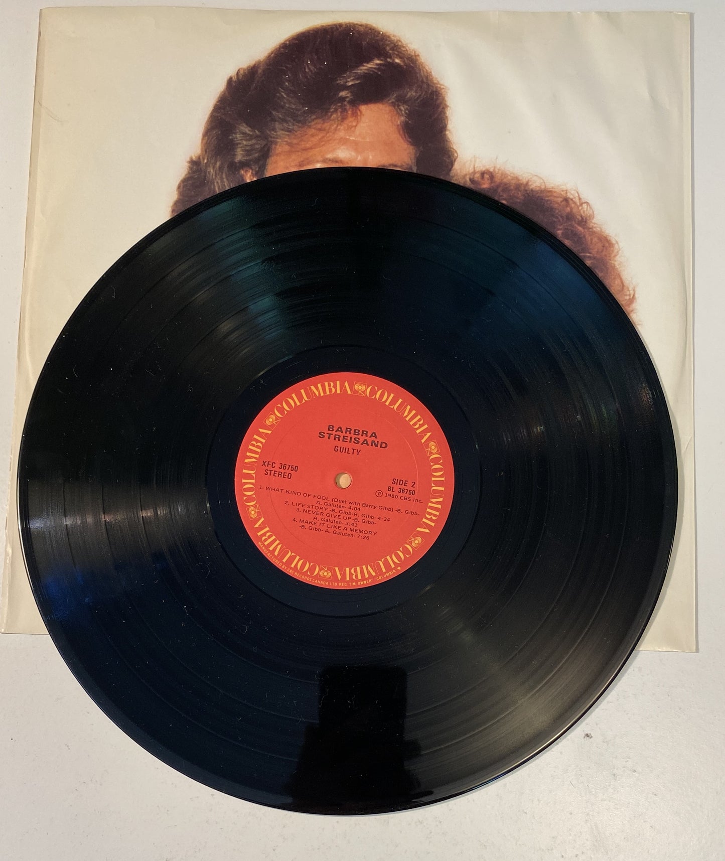 Barbra Streisand - Guilty 1980 Vinyl