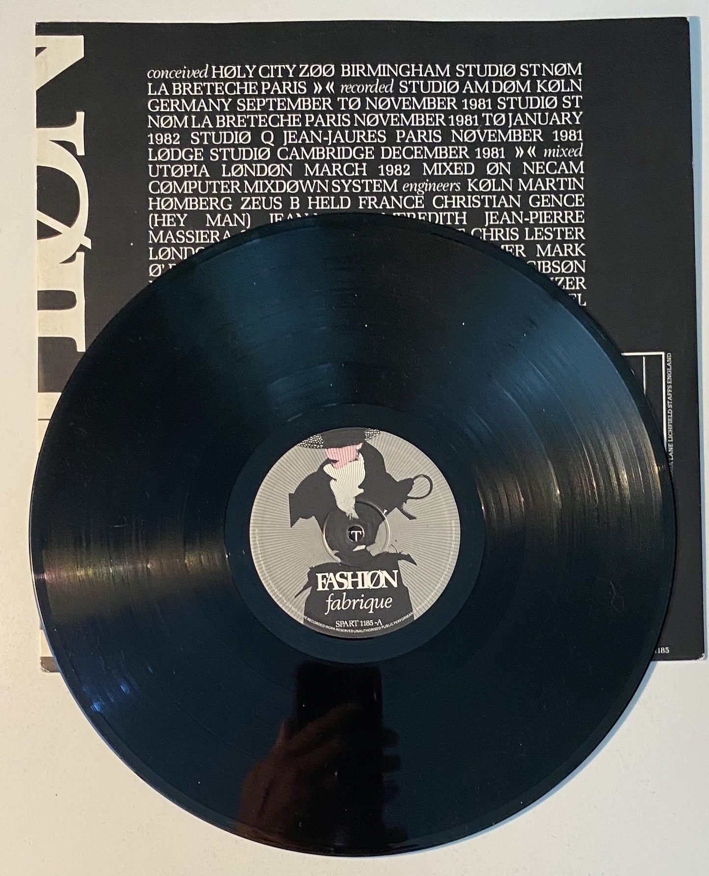 Fashion - Fabrique 1982 Vinyl