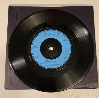 The Blues Band - Ready & 45 RPM Single - Nadine 1980 Vinyl