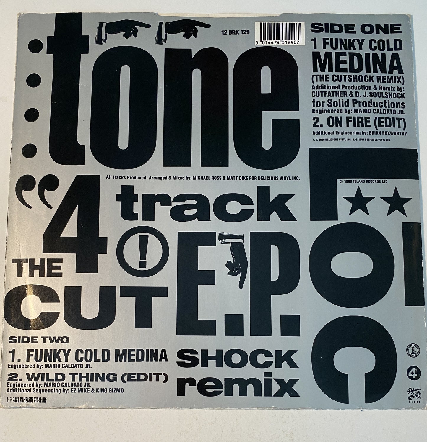 Tone Loc – Funky Cold Medina (Remix) 1994 Vinyl