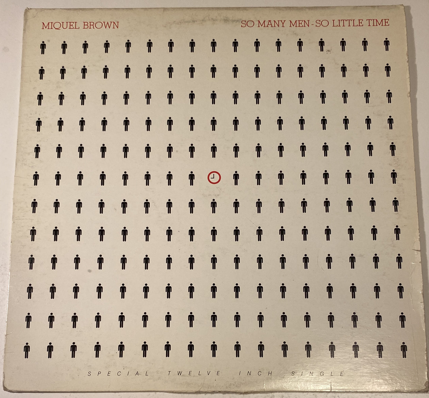 Miquel Brown - So Many Men, So Little Time (12" Single) 1983 Vinyl