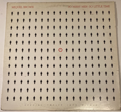 Miquel Brown - So Many Men, So Little Time (12" Single) 1983 Vinyl