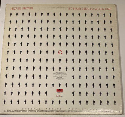 Miquel Brown - So Many Men, So Little Time (12" Single) 1983 Vinyl