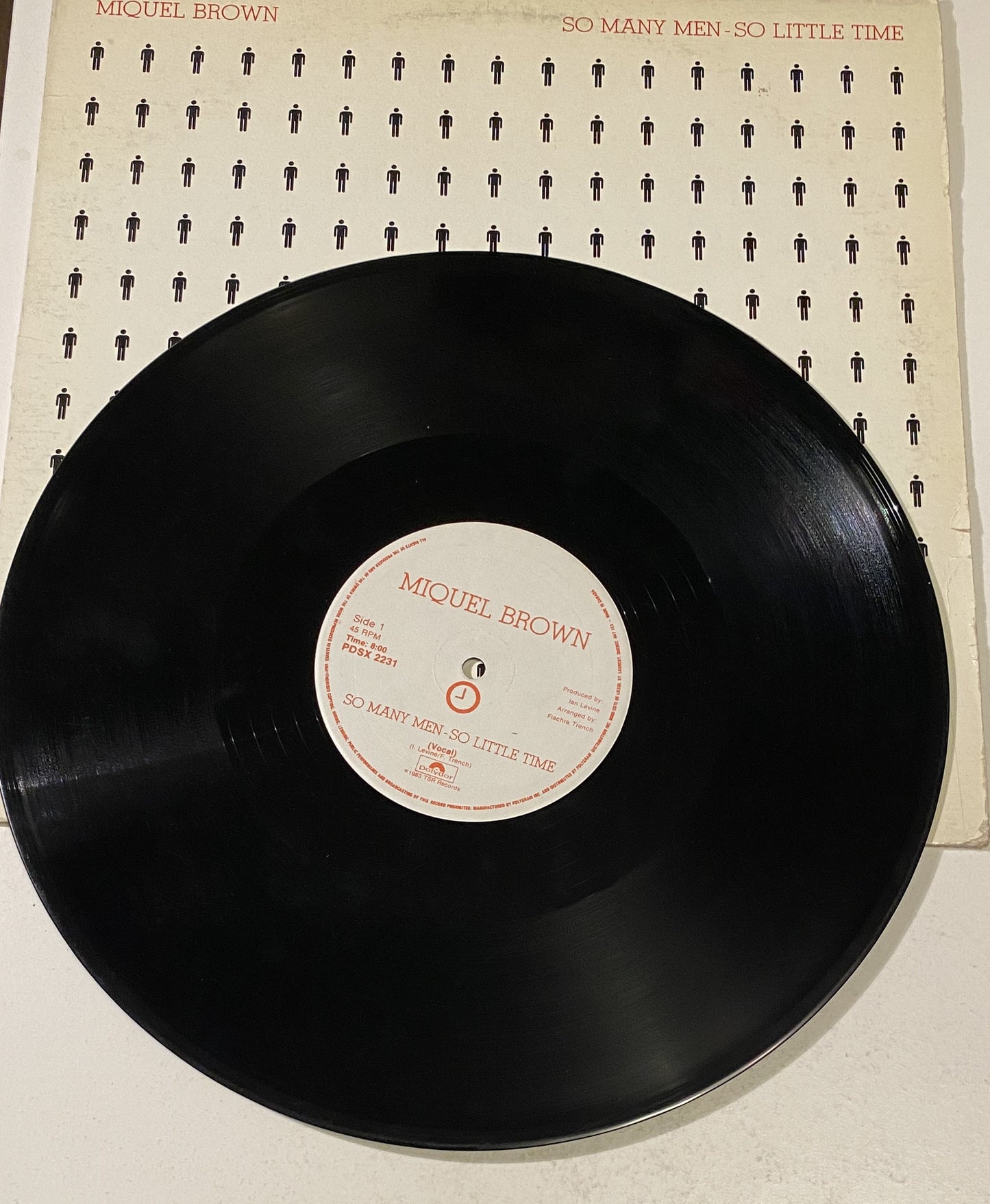 Miquel Brown - So Many Men, So Little Time (12" Single) 1983 Vinyl